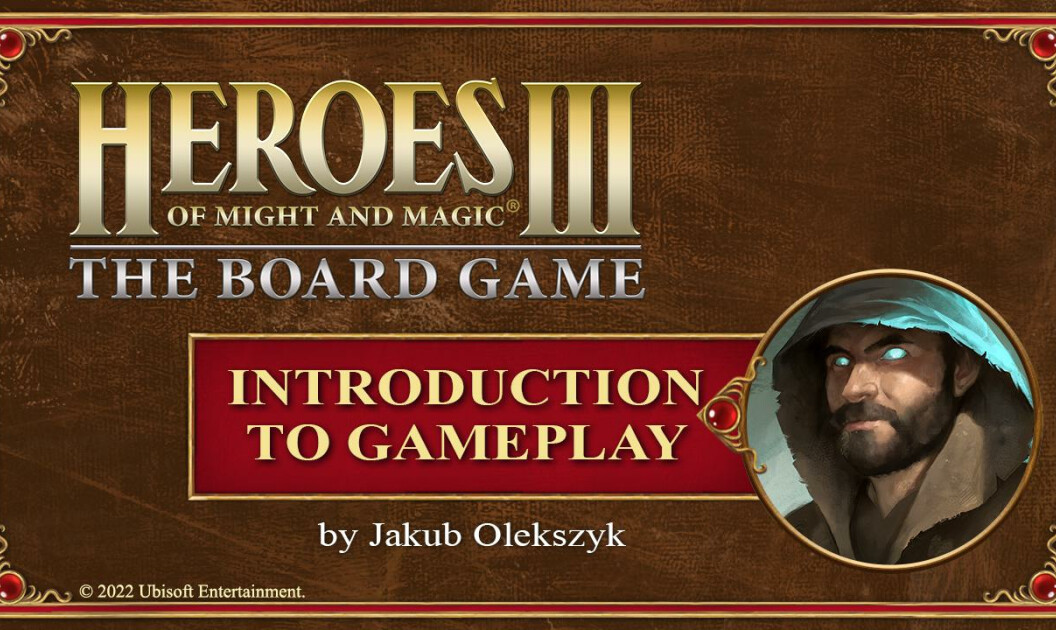 Designer's note on HOMM3 Board Game gameplay