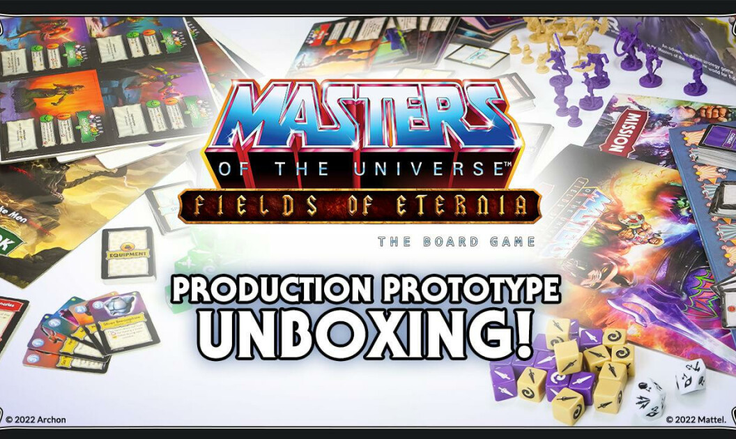 Masters of the Universe: Fields of Eternia - production prototype unboxing!