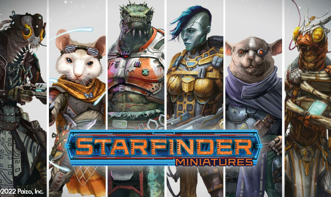 New Wave of Starfinder Masterclass Miniatures