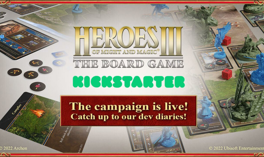 The campaign is live! Catch up to our dev diaries!